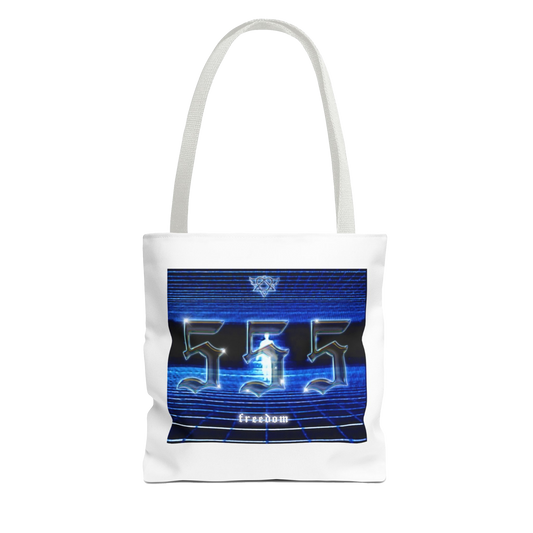 555 tote bag